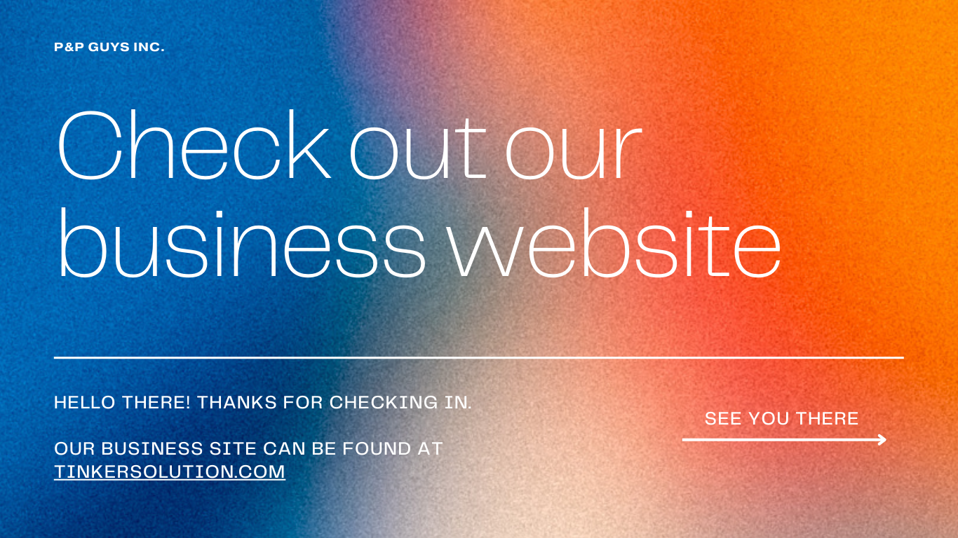 See you at Tinker Solution